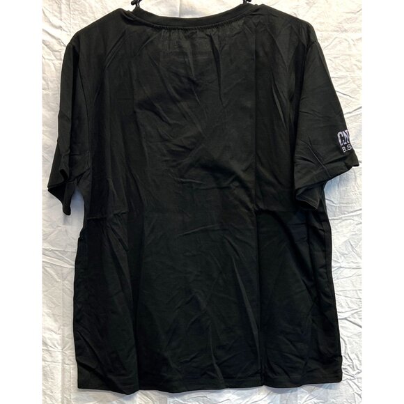 2Pc Mens AF CN-23 Black T-Shirt & Short Pants Jogger Set XXL - Picture 2 of 4